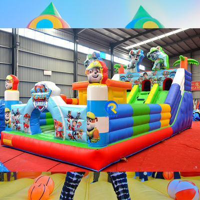 Logotipo personalizado aceitável grande escorrega inflável ideal para aluguel de festas e eventos