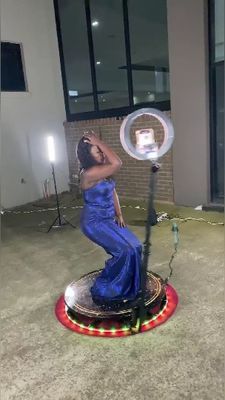 Dispositivos compatíveis com Gro 2024 Overhead 360 Photo Booth para Selfie de vídeo em movimento lento