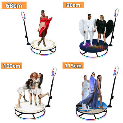 45KG Hot Glass Magic Mirror Photo Booth com função de rotação automática sem fio