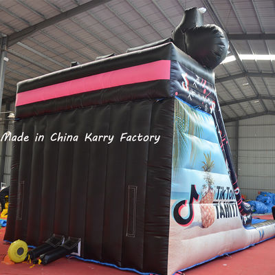 PVC 26FT Bouncer inflável Parque de jogos Bounce House Slide de água Crianças Castelos saltantes