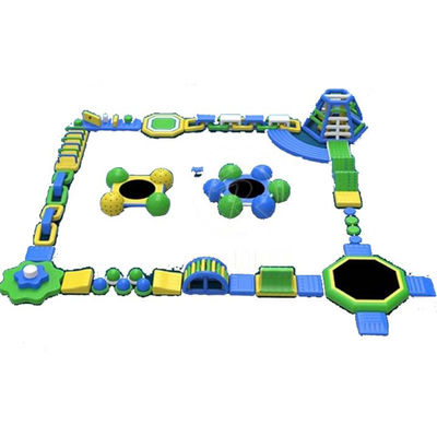 Transforme o seu parque aquático com o nosso parque de diversões inflável e os kits de reparação incluídos