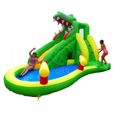 PVC Material Jogos para crianças Outdoor Pequeno parque aquático inflável Jogos com e 5-10 Passageiros