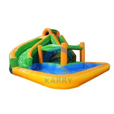PVC Material Jogos para crianças Outdoor Pequeno parque aquático inflável Jogos com e 5-10 Passageiros
