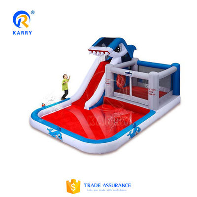 Parque aquático inflável acessível perfeito para ocasião comercial kits de reparo de sopradores CE