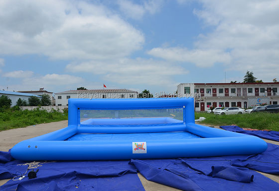 Características PORTABLE Balão inflável playground para crianças e adultos 15m PVC voleibol piscina