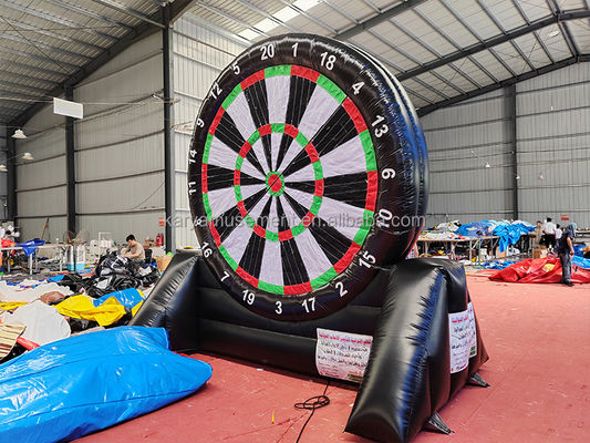 Entretenimento interior e exterior PVC inflável Futebol/Futebol alvo para diversão unisex