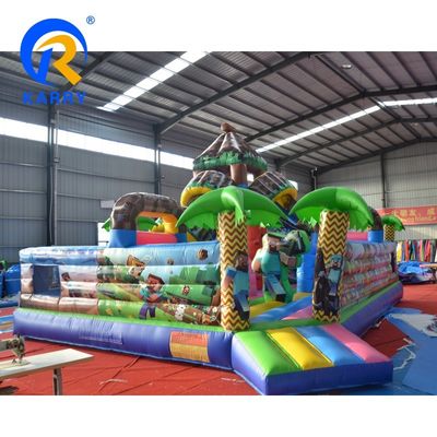 PARQUE TEMÁTICO PORTÁVEL MINHA / artesanato inflável Fun características personalizadas