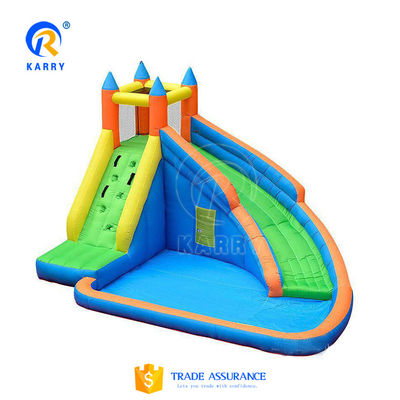 Entretenimento Flutuante na Água Parque de Deslizamentos de Água para Crianças com Piscina e Splash