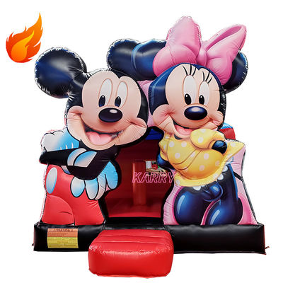 Mickey Kids Castle Play House Casa inflável de salto para festa Aluguel Expedição expressa