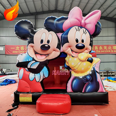 Mickey Kids Castle Play House Casa inflável de salto para festa Aluguel Expedição expressa