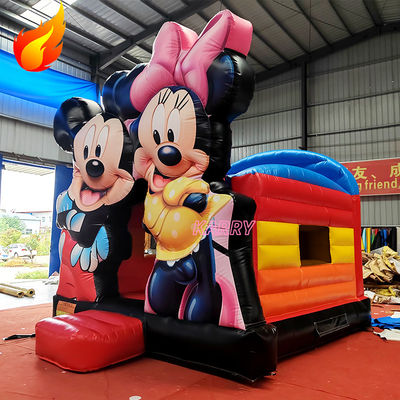 Mickey Kids Castle Play House Casa inflável de salto para festa Aluguel Expedição expressa