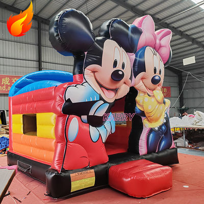 Mickey Kids Castle Play House Casa inflável de salto para festa Aluguel Expedição expressa