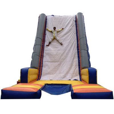 Logotipo personalizado aceito parede inflável pegajosa e parede de escalada para jogos de adultos ao ar livre