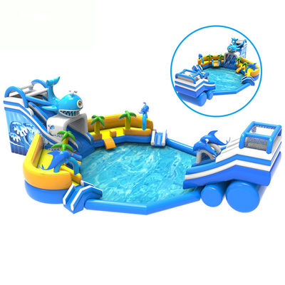 Piscina de tamanho grande Combo inflável piscina redonda parque aquático para crianças diversão