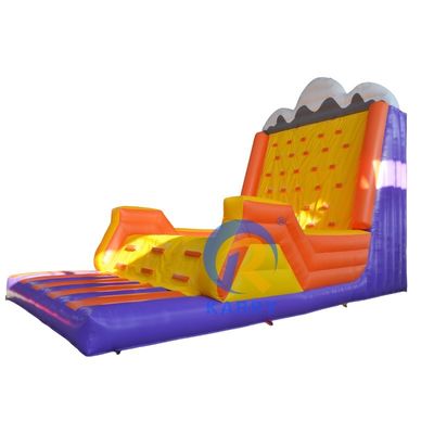 Centro de Treinamento Indoor e Outdoor Parede de rocha inflável unisex com características portáteis