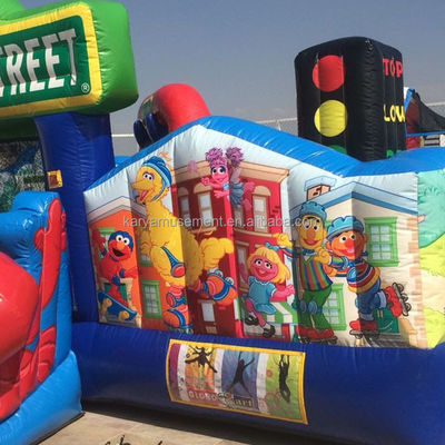 Blower Incluído Casa de salto inflável comercial para jogos infláveis para crianças em ambientes internos