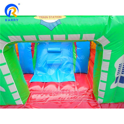 Material PVC Centro de atividades inflável para crianças Cursos de obstáculos para eventos