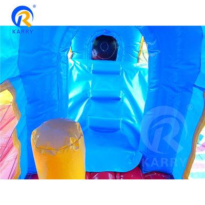 Material PVC Centro de atividades inflável para crianças Cursos de obstáculos para eventos