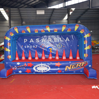 Jogos Unisex Jogos Desportivos Carnaval Jogo de Tiro Jogo de Basquetebol Inflável para Festa ao Ar Livre
