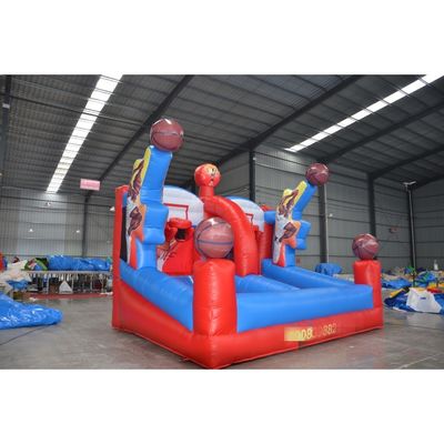 Campo de Jogos Inflável Jogo de Festa Personalizado Tiro de Basquete Trampolim