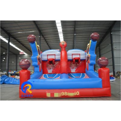 Campo de Jogos Inflável Jogo de Festa Personalizado Tiro de Basquete Trampolim