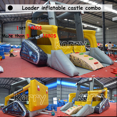 Crianças Inflável Bouncer Castelo Combinação de Entretenimento Interior e Exterior para Grande Tamanho