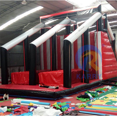 KR-BH610 Jogos infláveis comerciais Corrida ao ar livre Mega 5K Curso de obstáculos
