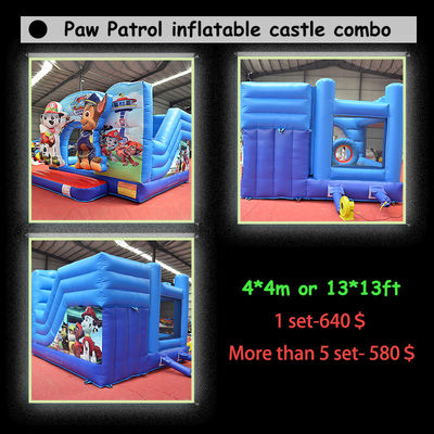 Crianças Inflável Bouncer Castelo Combinação de Entretenimento Interior e Exterior para Grande Tamanho