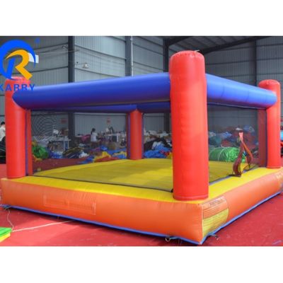 Adultos e Crianças Jogo Interativo Inflavel Boxe Ring Bounce Bed Trampolínia
