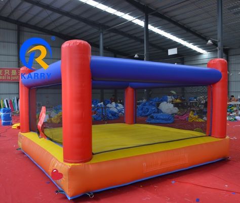 Adultos e Crianças Jogo Interativo Inflavel Boxe Ring Bounce Bed Trampolínia