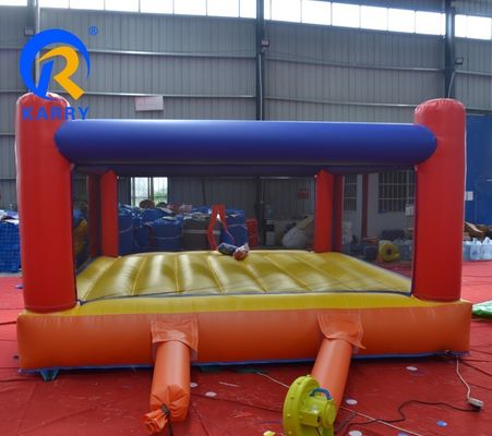 Adultos e Crianças Jogo Interativo Inflavel Boxe Ring Bounce Bed Trampolínia