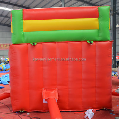 Tamanho do cliente 16ft Small Toddler Slide inflável Mickey Slide seco ou molhado para saltadores