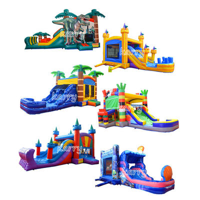 Coleção comercial de castelo inflável com kits de reparo de sopradores e logotipo personalizado