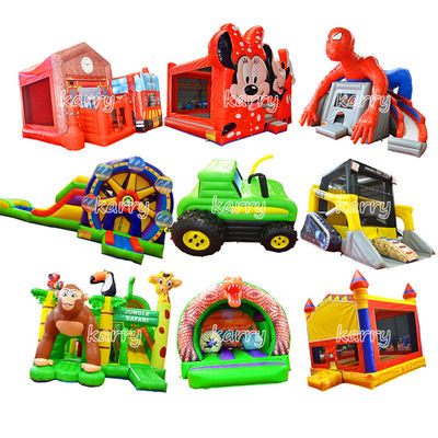 Coleção comercial de castelo inflável com kits de reparo de sopradores e logotipo personalizado