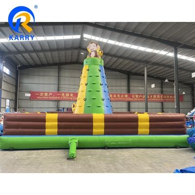 Jogos de Parque de diversões Jogos de salto de escalador inflável com sopro e cor personalizada