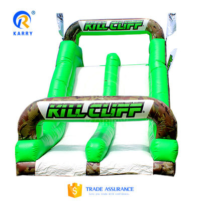 Circuito de obstáculos inflável para aluguer Ultimate Survivor Challenge