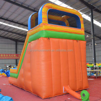 Combinação de escorregador de castelo inflável personalizado em PVC para casa de salto de tema da moda