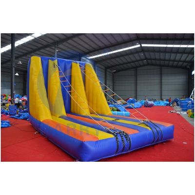 Atividades ao ar livre Campo de Jogos Inflável Escalada de Montanha Jogo de parede para Team Building
