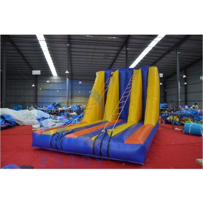 Atividades ao ar livre Campo de Jogos Inflável Escalada de Montanha Jogo de parede para Team Building
