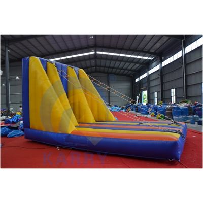Atividades ao ar livre Campo de Jogos Inflável Escalada de Montanha Jogo de parede para Team Building