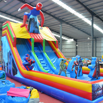 Deslizamento de água de 2 pistas para grandes playgrounds