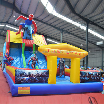 Deslizamento de água de 2 pistas para grandes playgrounds