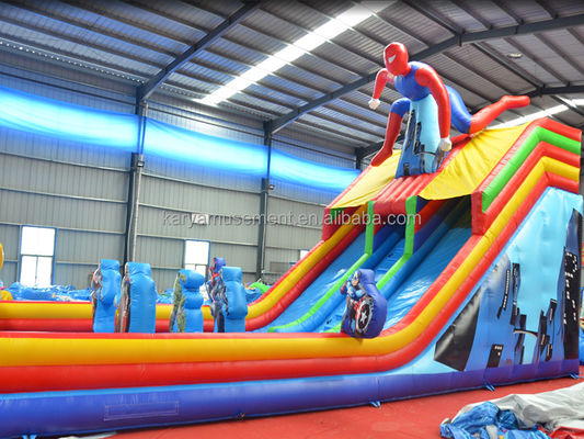 Deslizamento de água de 2 pistas para grandes playgrounds