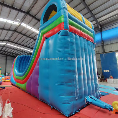 Aventura Interior e Externa Aguarda 34ft Balão Inflavel de Ondas Oceânicas Deslizamento de Água para Adultos