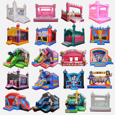 Big Mini Collection Inflatable Bouncy Houses com kits de reparação de slides incluídos