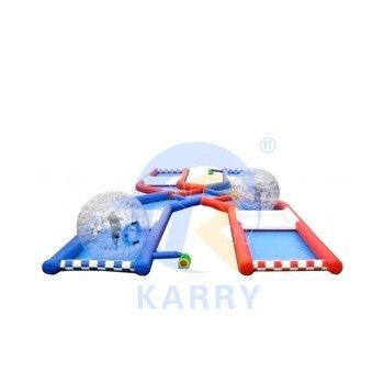 Baloiça Zorb inflável de brinquedo esportivo de plástico para adultos em jogos aquáticos ao ar livre