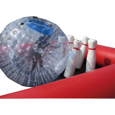 Características Bola de hamster portátil de tamanho humano TPU inflável Bolha de bolha Zorb para bowling