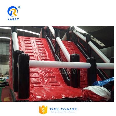 Desafio de corrida Casa de salto 5K inflável Equipamento de obstáculos para adultos