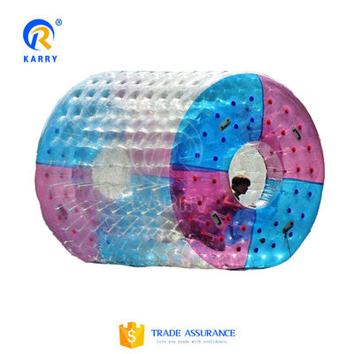 1.2m/1.5m/1.8m Colorido Pvc inflável Zorb Roller de Água para Parque de diversões Jogos divertidos