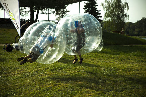 2.6m Diâmetro Balão de Para-choque Inflável para Crianças e Adultos Cor-de-Rosa à Encomenda Zorb Ball